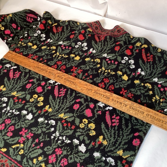 Mathias Vintage Floral Tunic Style Sweater Women’s 2X made in USA - Picture 11 of 13